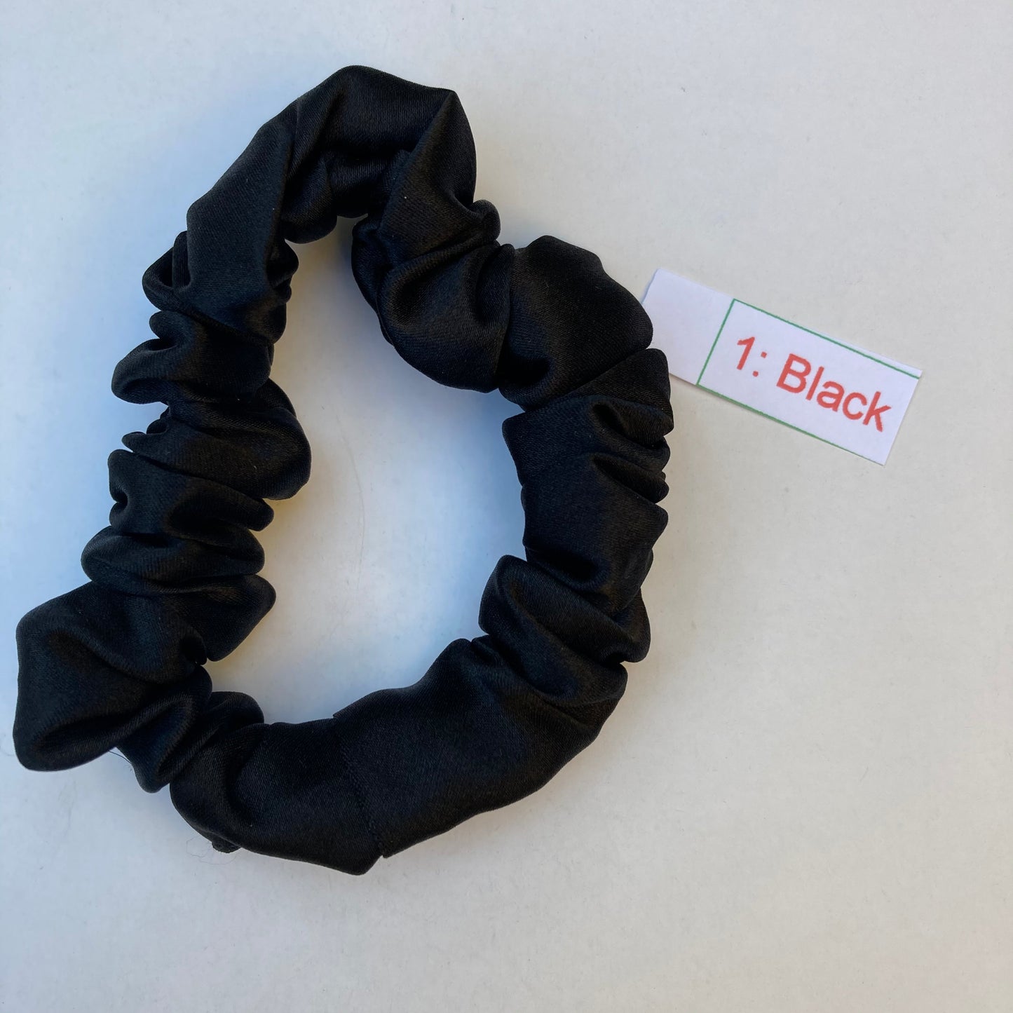 2pcs 100% Natural Mulberry Silk scrunchies hair tie ring less friction 20mm width NB1