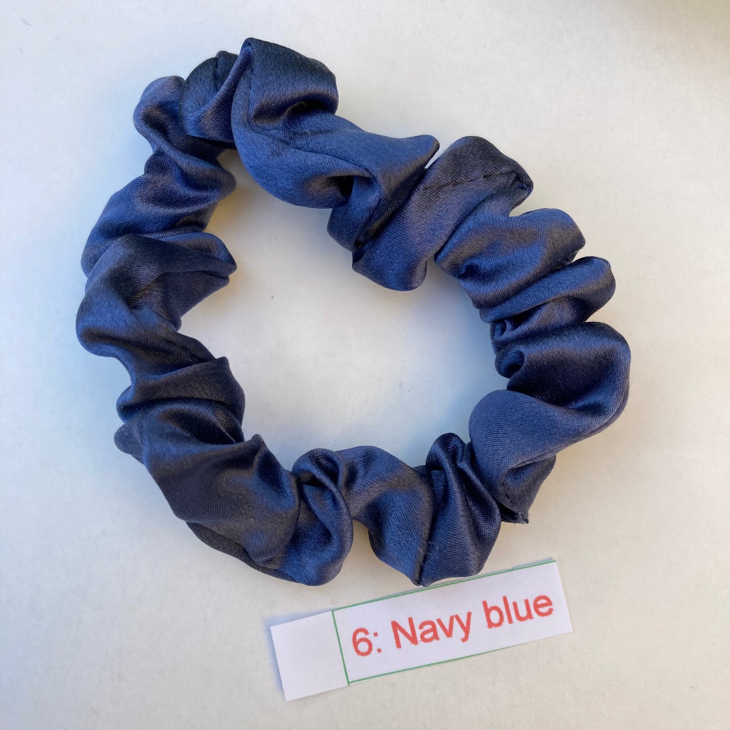 2pcs 100% Natural Mulberry Silk scrunchies hair tie ring less friction 20mm width NB1